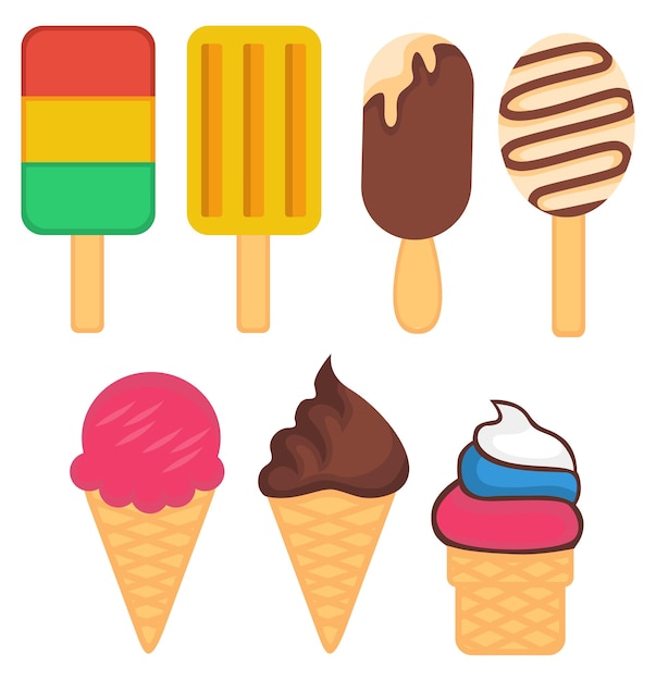 icono de helado de juego dulces tazas de helado ilustración vectorial