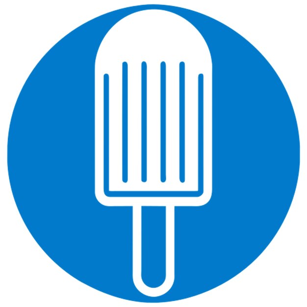 un icono de helado