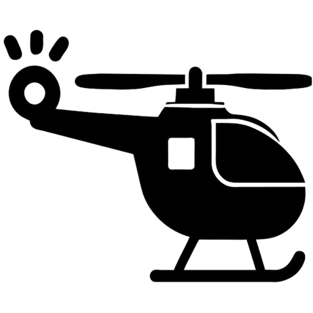 Icono de helicóptero