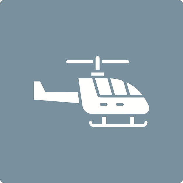 Icono del helicóptero
