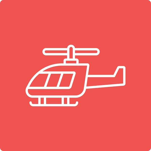 Icono del helicóptero