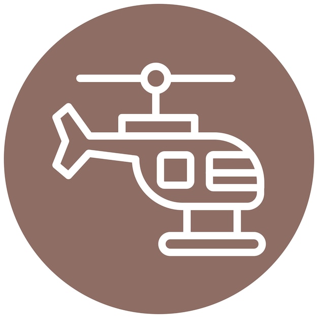 Icono del helicóptero