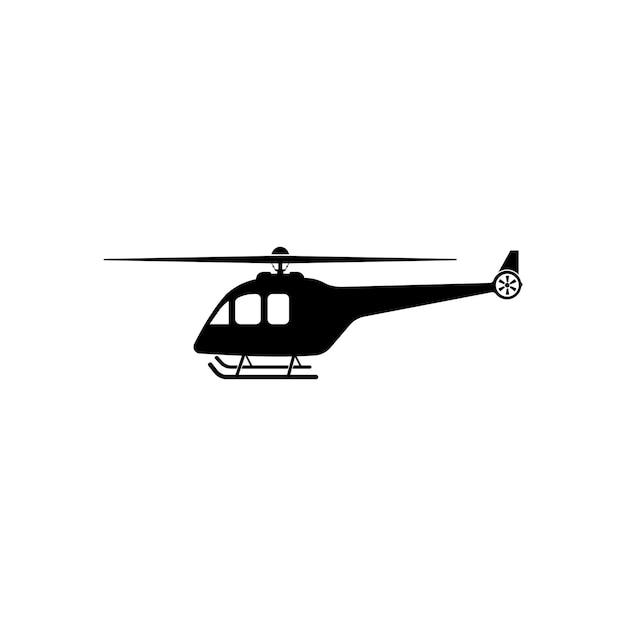 El icono del helicóptero