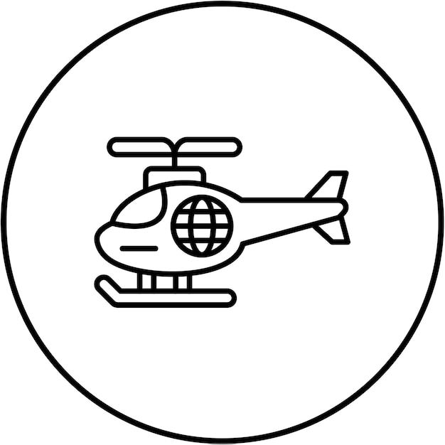 Icono del helicóptero