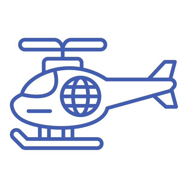 Icono del helicóptero