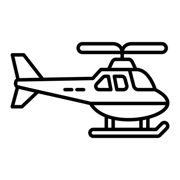 Icono del helicóptero