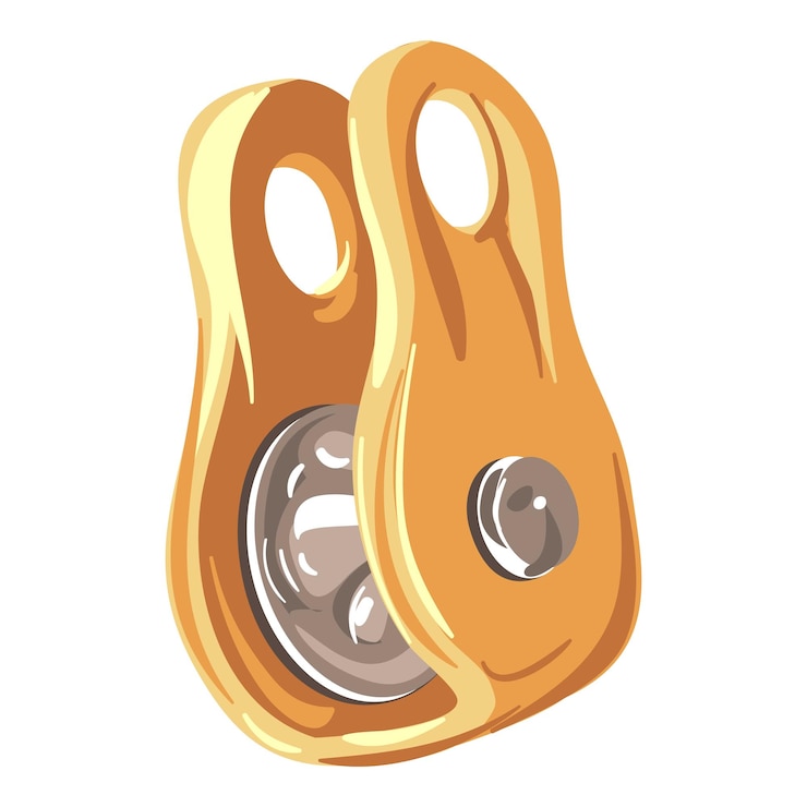 Vector icono de herramienta de escalada caricatura de icono de vector de herramienta de escalada para diseño web aislado sobre fondo blanco