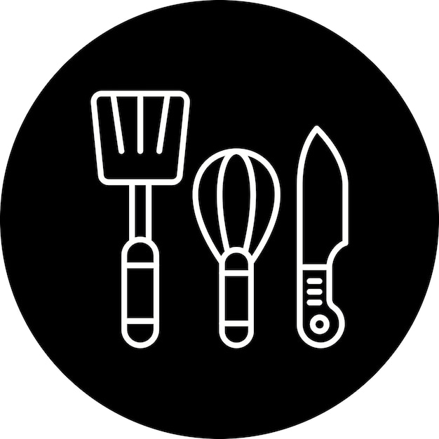 Icono de las herramientas de cocina