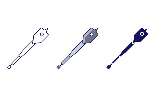 Vector icono de herramientas de construcción