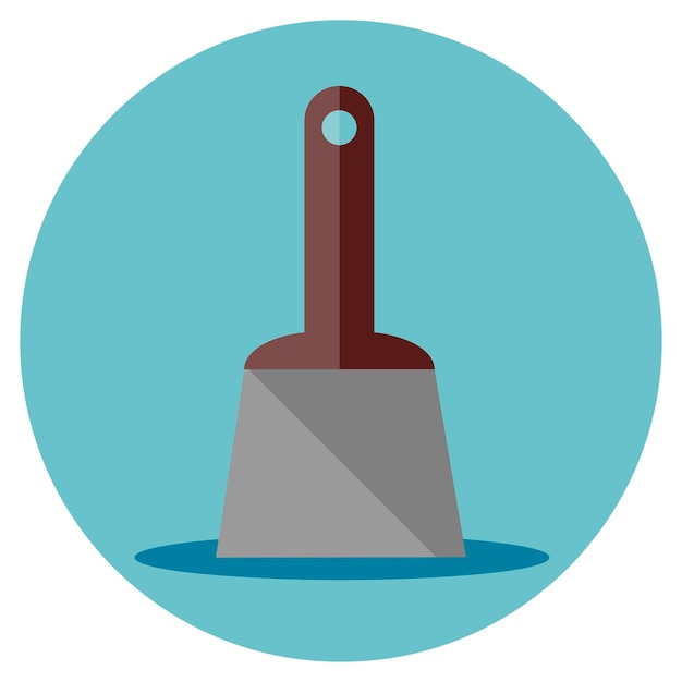 Icono de herramientas de servicio Industria colección plana dibujada a mano Equipo industrial