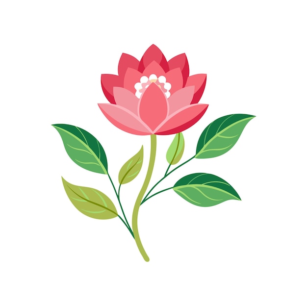 Icono de hierba floral Vector floral para sitios web de interfaz de usuario y aplicaciones móviles