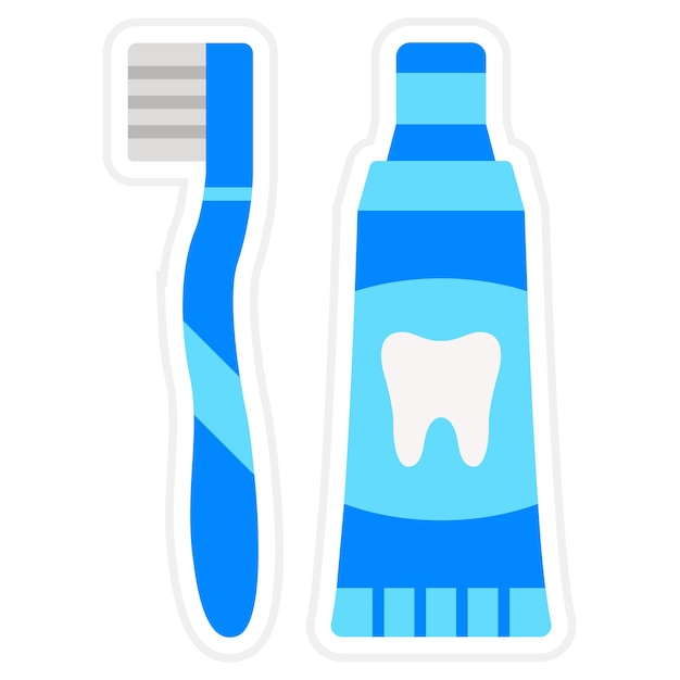 Vector icono de la higiene dental