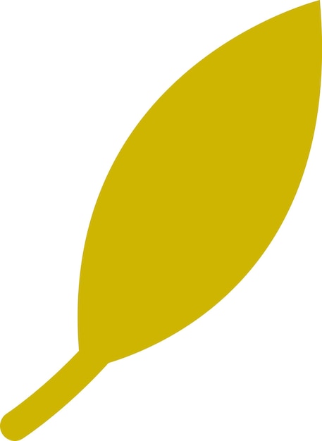 Vector icono de la hoja del árbol