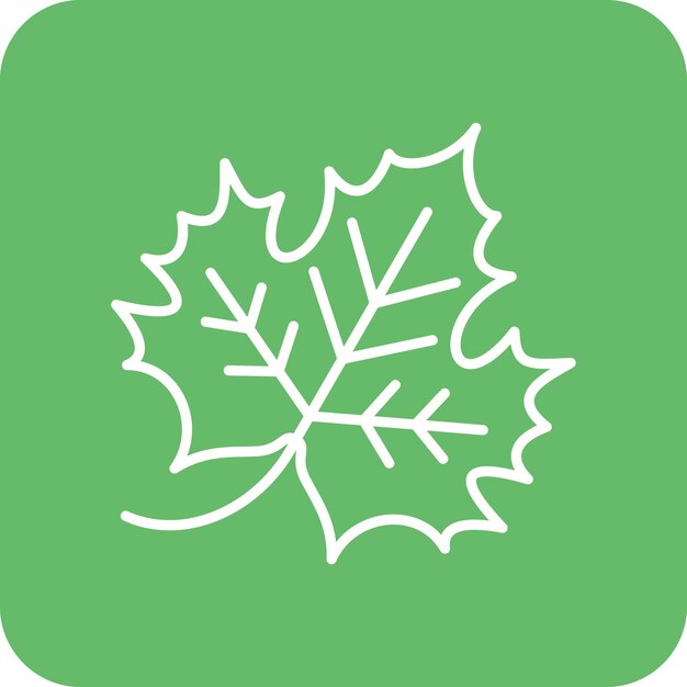 Icono de hoja de arce