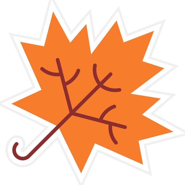 Icono de hoja de arce