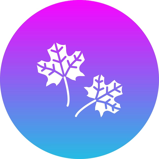 Icono de hoja de arce