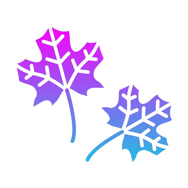 Icono de hoja de arce