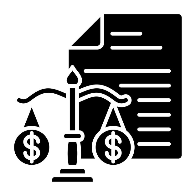 Icono de la hoja de balance