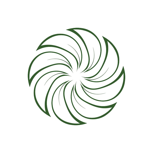 Icono de hoja Diseño de ilustración vectorial Plantilla de logotipo