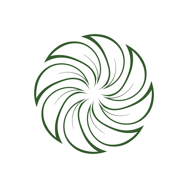 Icono de hoja Diseño de ilustración vectorial Plantilla de logotipo