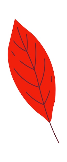 Vector icono de la hoja floral