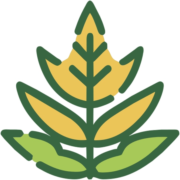 icono de la hoja línea rota