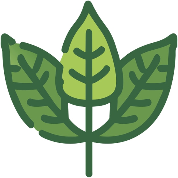 icono de la hoja línea rota