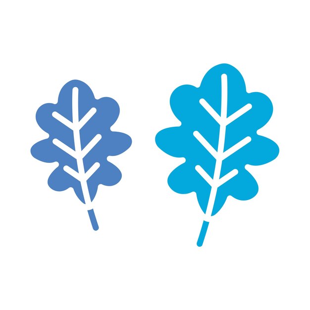 Icono de hoja de roble