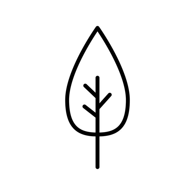 El icono de la hoja