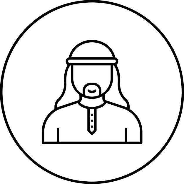 El ícono del hombre árabe