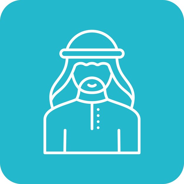 El ícono del hombre árabe