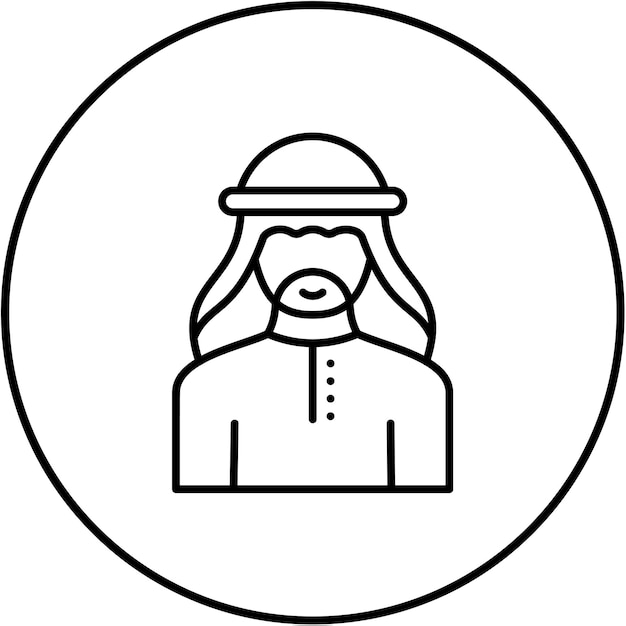 El ícono del hombre árabe