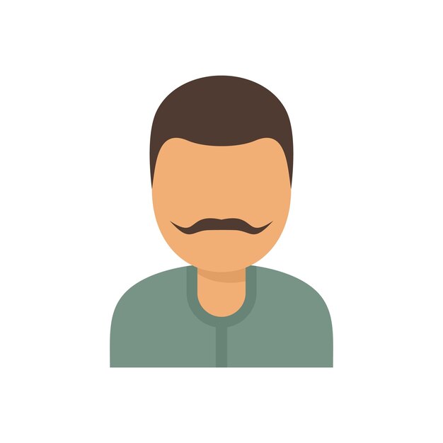 Icono de hombre enólogo Ilustración plana del icono de vector de hombre enólogo para diseño web