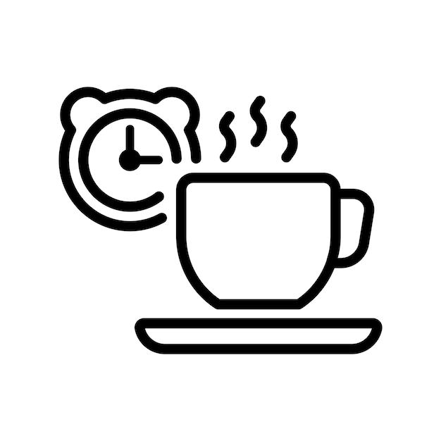 El icono de la hora de descanso