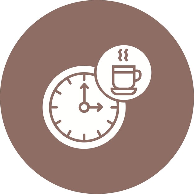 El icono de la hora del té