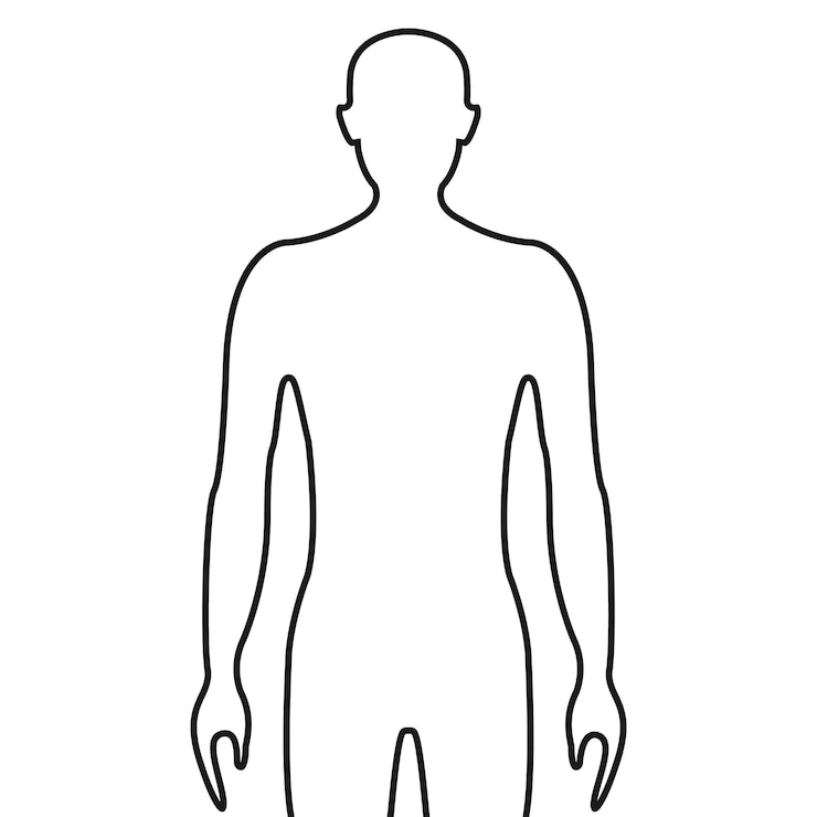 Vector icono humano