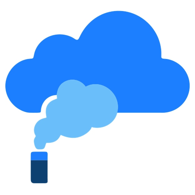 icono de humo
