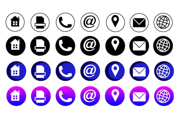 Icono de icono plano