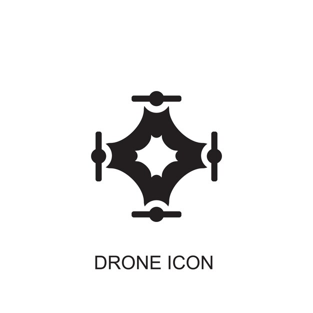 Icono de icono de vector de abejón