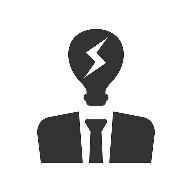 Icono de la idea creativa