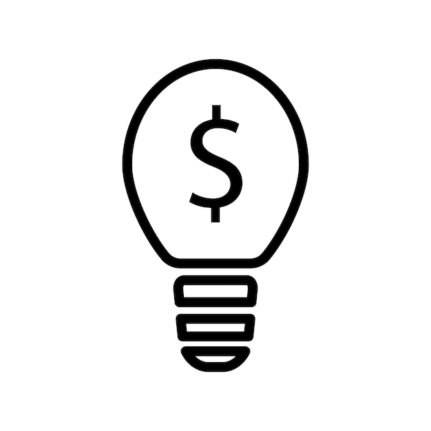 Icono de la idea de negocio