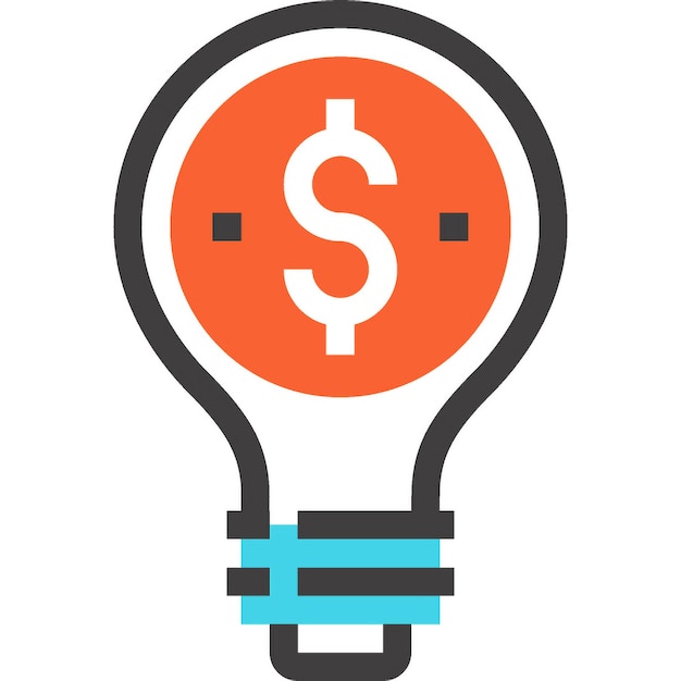 Icono de la idea de negocio