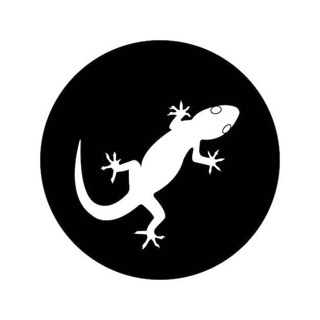 icono de ilustración de lagarto