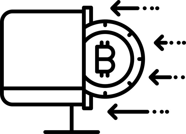 icono de ilustración del vector de contorno
