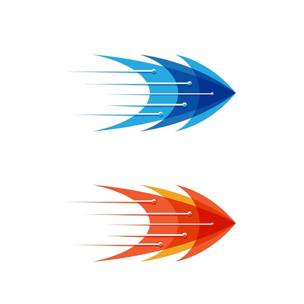 Icono de ilustración de vector de flecha