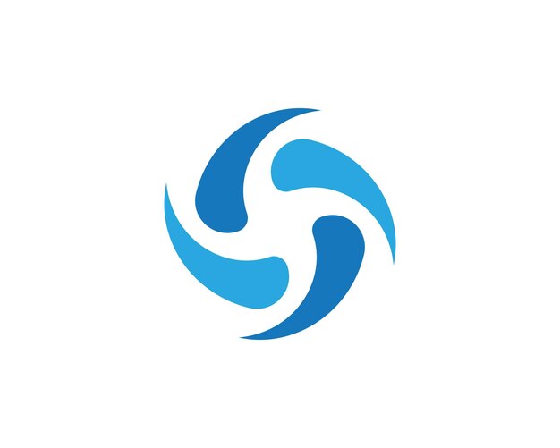 Icono de ilustración de vector de vórtice