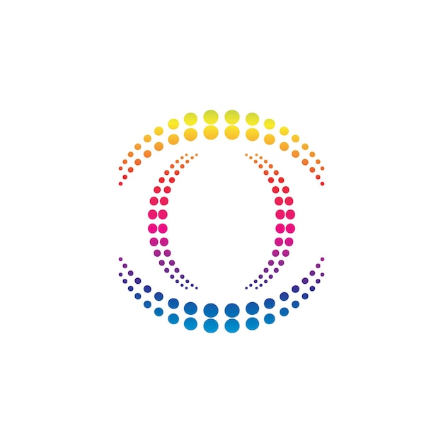 Icono de ilustración de vector de vórtice