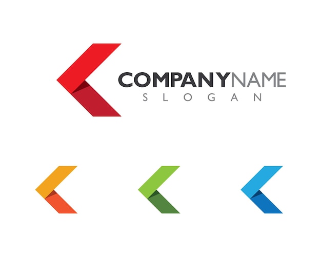 Ícono de ilustración vectorial de flechas Diseño de plantilla de logotipo