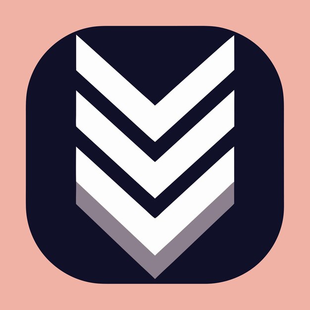 Ícono de ilustración vectorial plano de flecha hacia arriba y abajo para la interfaz de usuario del sitio web y el diseño de aplicaciones