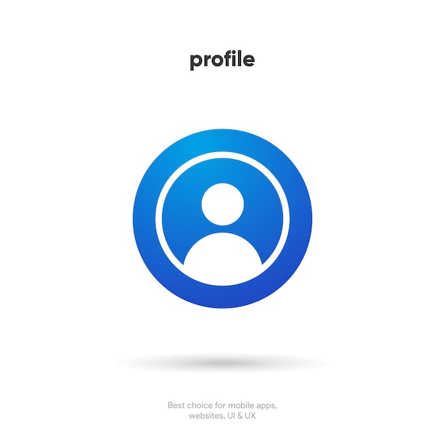 Ícono de imagen de perfil símbolo humano hombre y mujer firman personas persona perfil de usuario ícono de avatar